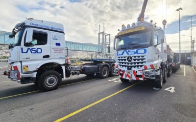 LASO assegura o transporte de torres eólicas para a Madeira