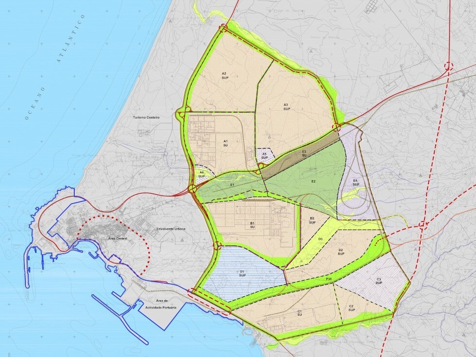 Sines revê plano de urbanização da zona industrial e logística