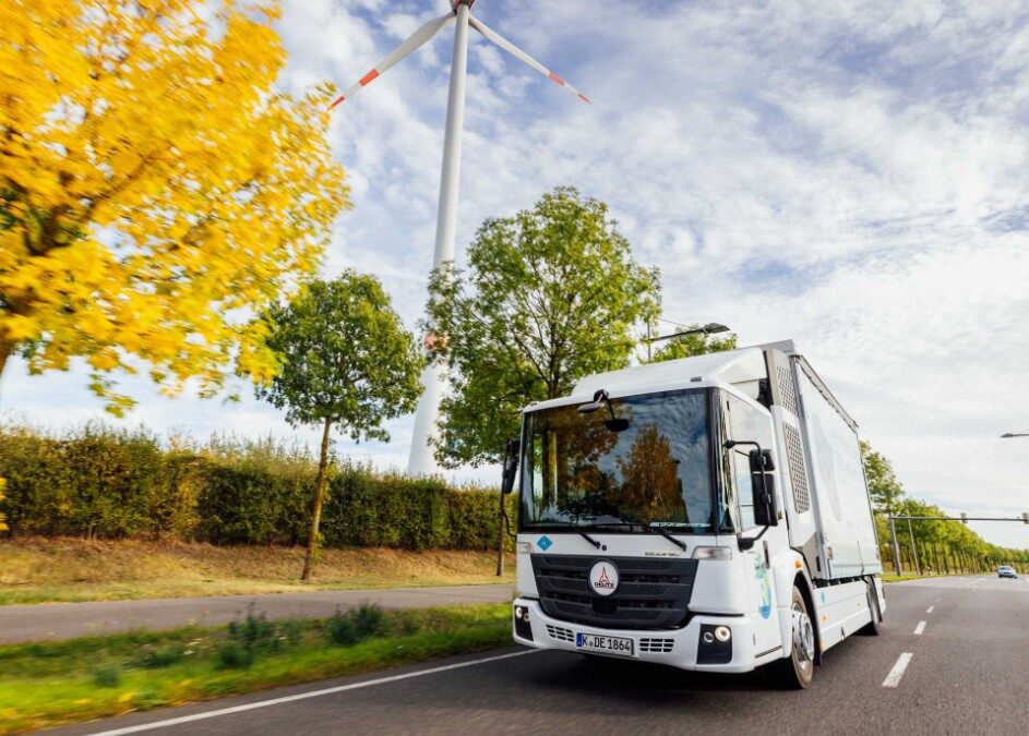 BMW testa camião com motor de combustão a hidrogénio