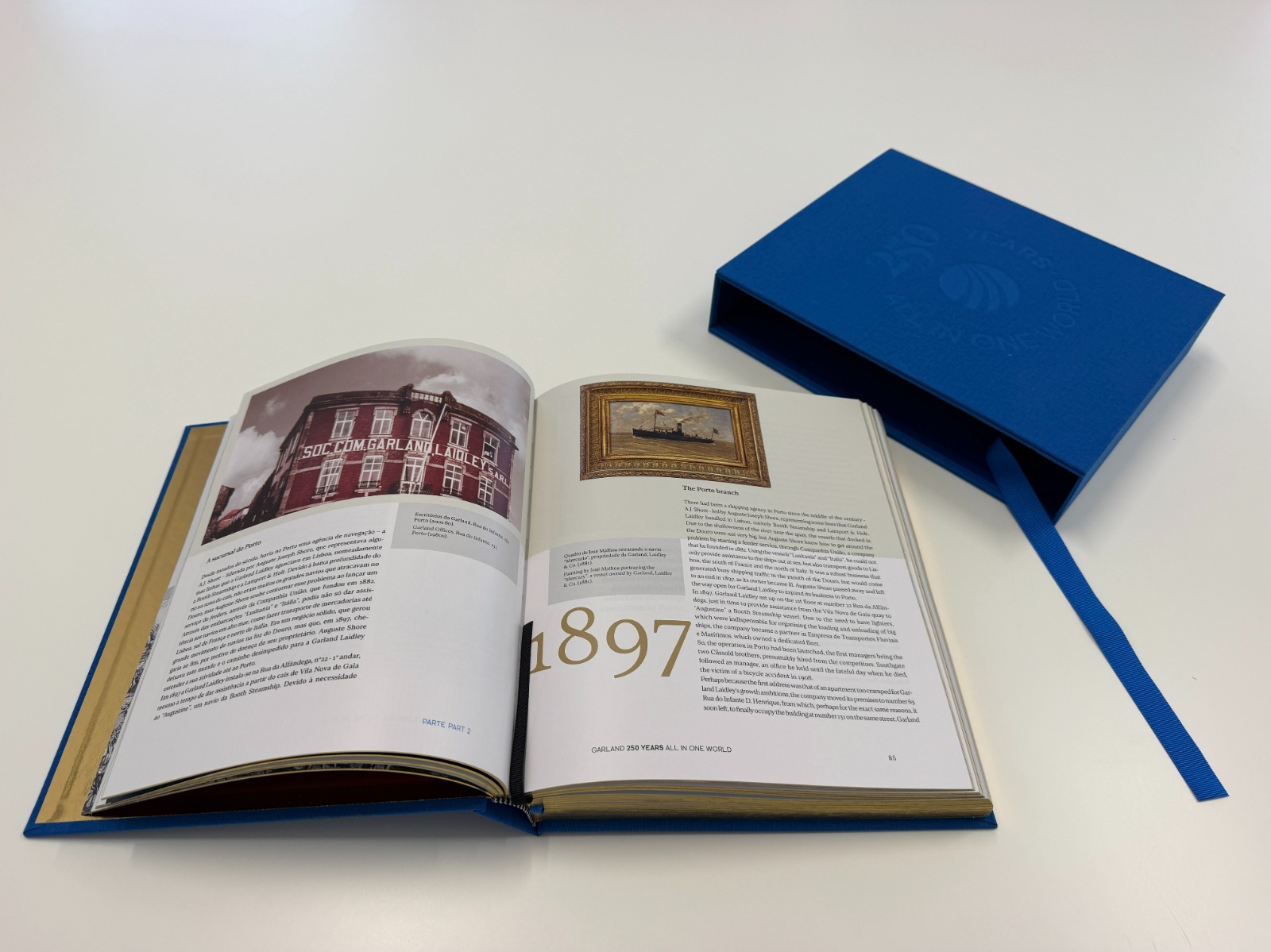250 anos, duas famílias e muitas mudanças: a história da Garland em livro