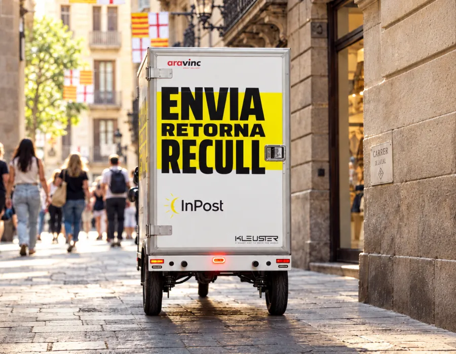 Última milha à medida das ruas: InPost testa microhub em Barcelona