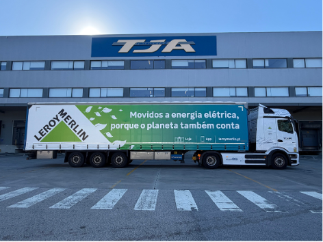 Leroy Merlin estreia-se nos pesados 100% elétricos
