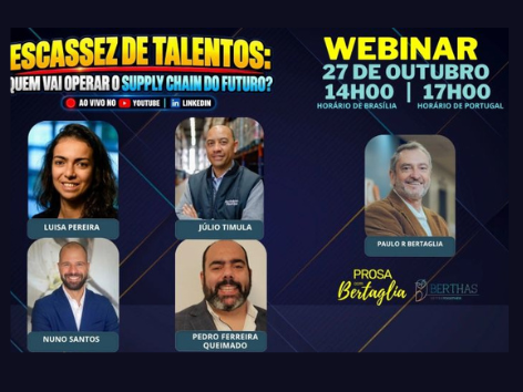 Escassez de talento em foco em webinar luso-brasileiro