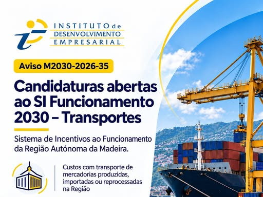 Madeira com 6,7M para apoiar transporte de mercadorias
